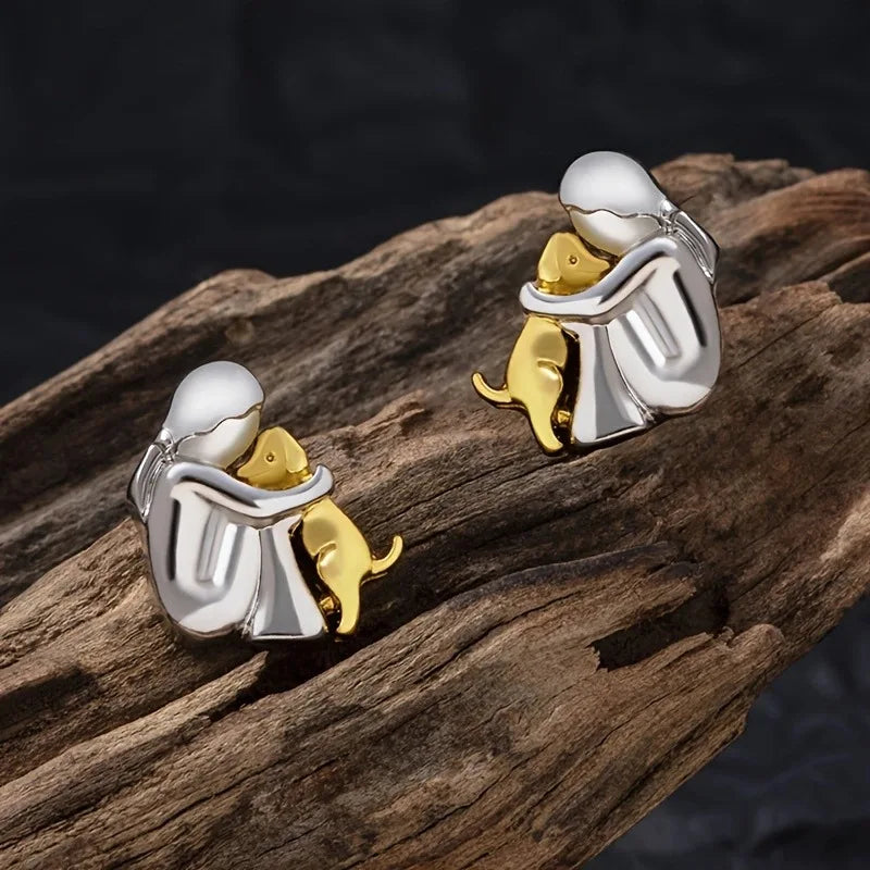 Layla® | Oorbellen met Hondensymbool