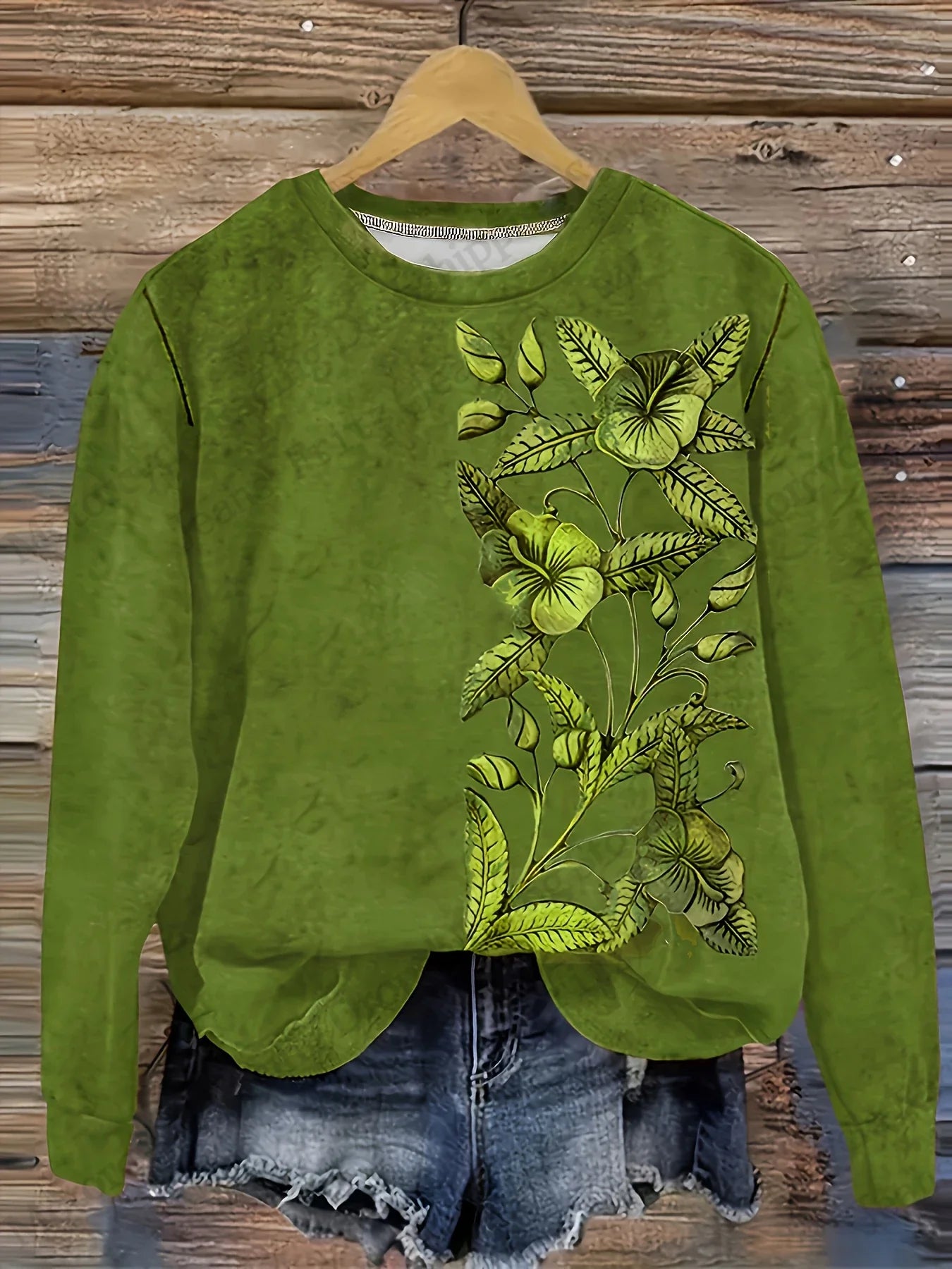 VELIA® | Sweatshirt met bloemendruk