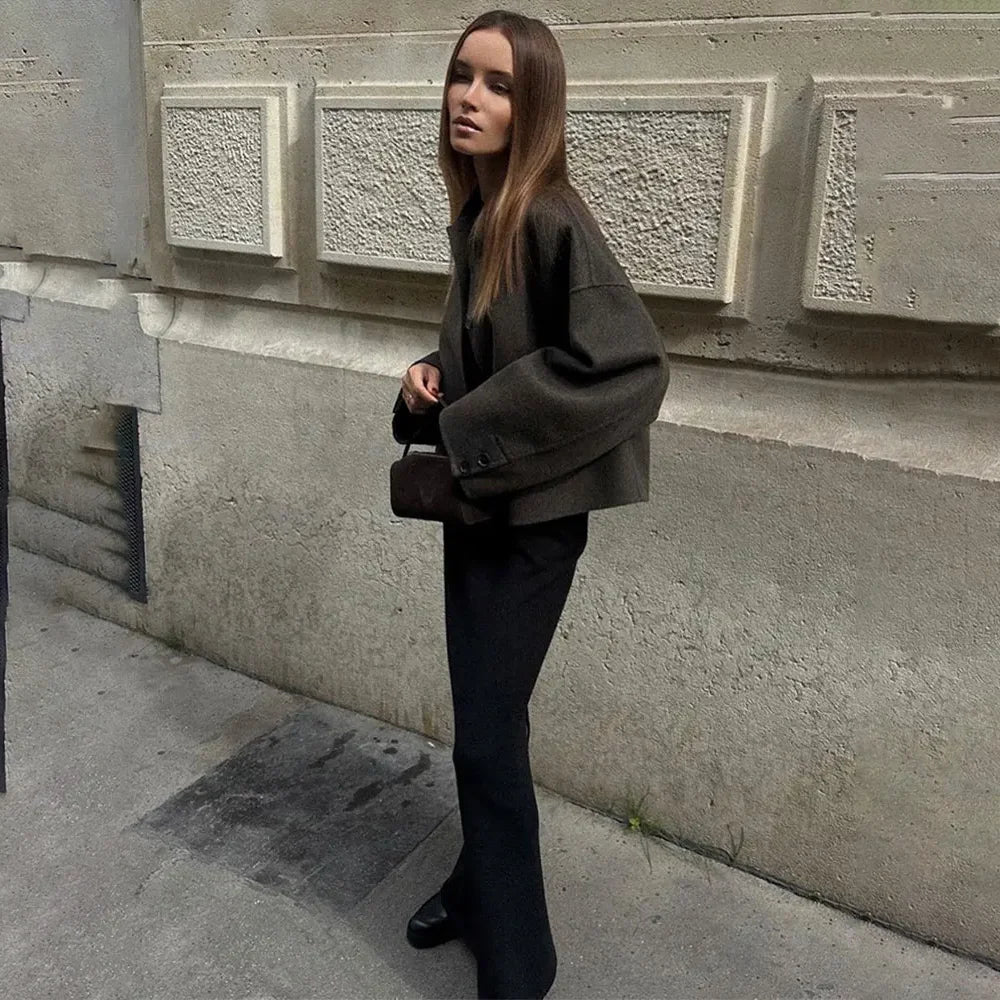 Malene® | Trenchcoat van Suède