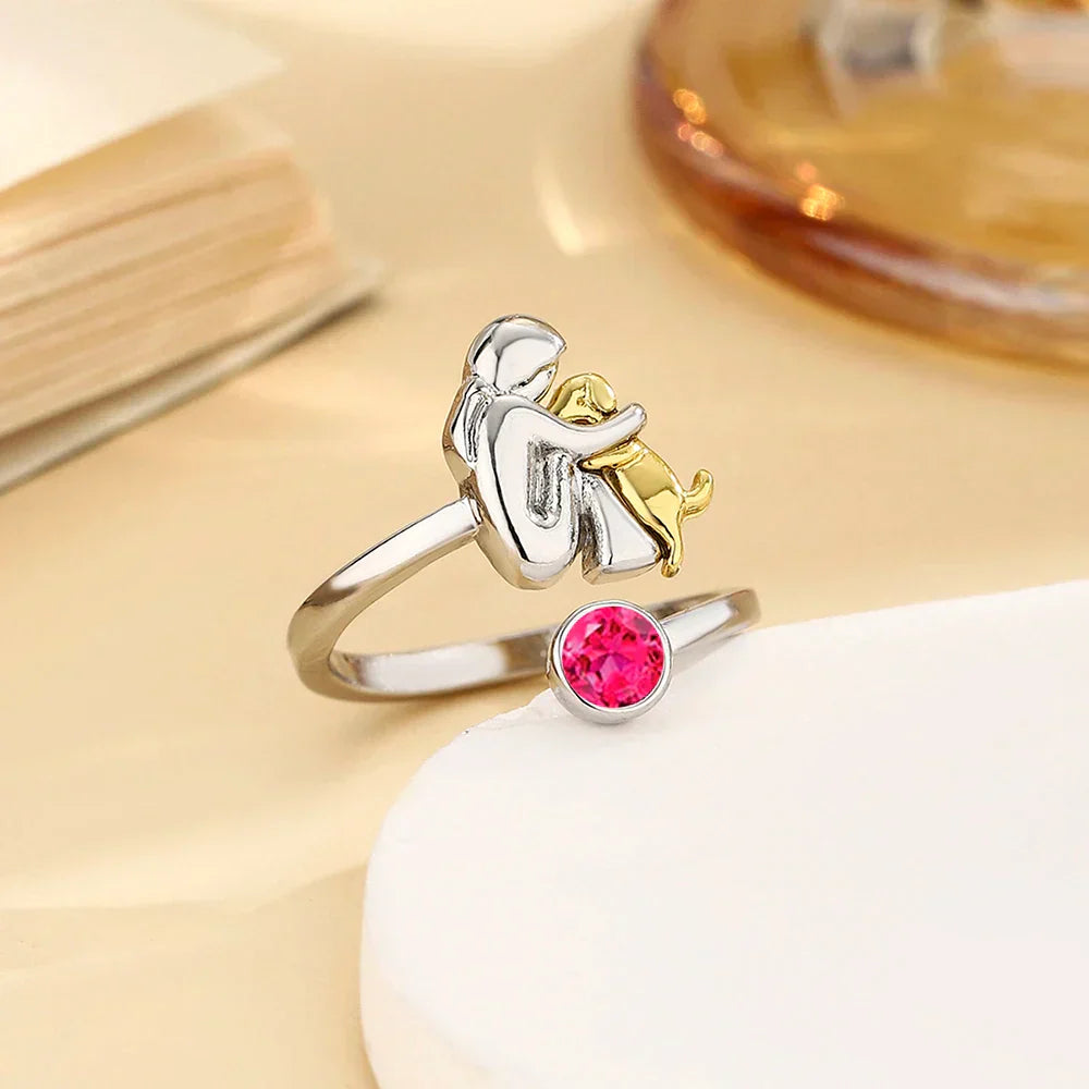 Aurora® | Ring met Hondensymbool