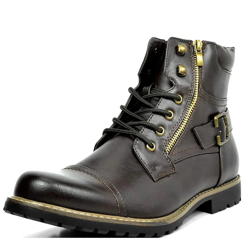 Kevin® | Lederen Veterschoenen