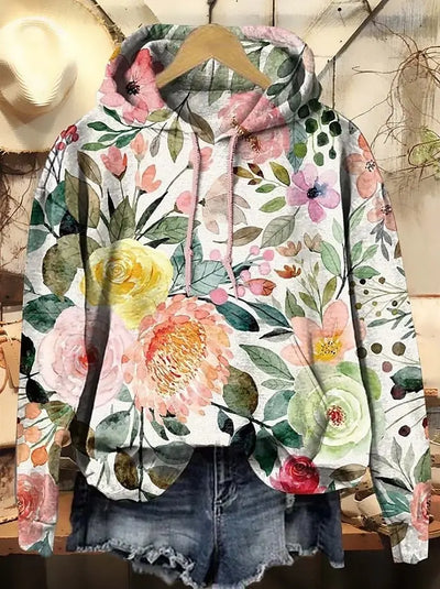 NOELA® | Sweatshirt met bloemendruk