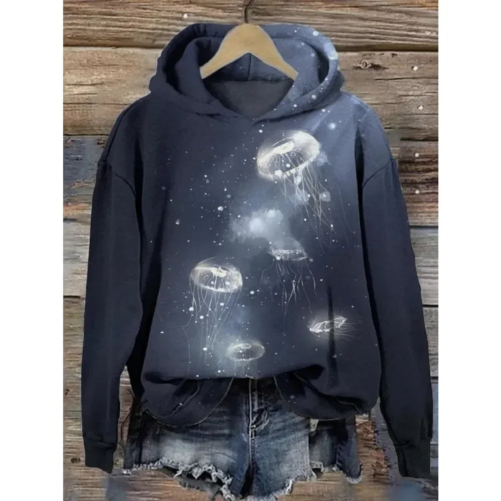 NERIA® | Sweatshirt met bloemenprint