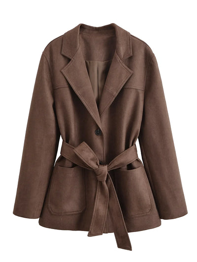 Lea® | Trenchcoat van Suède