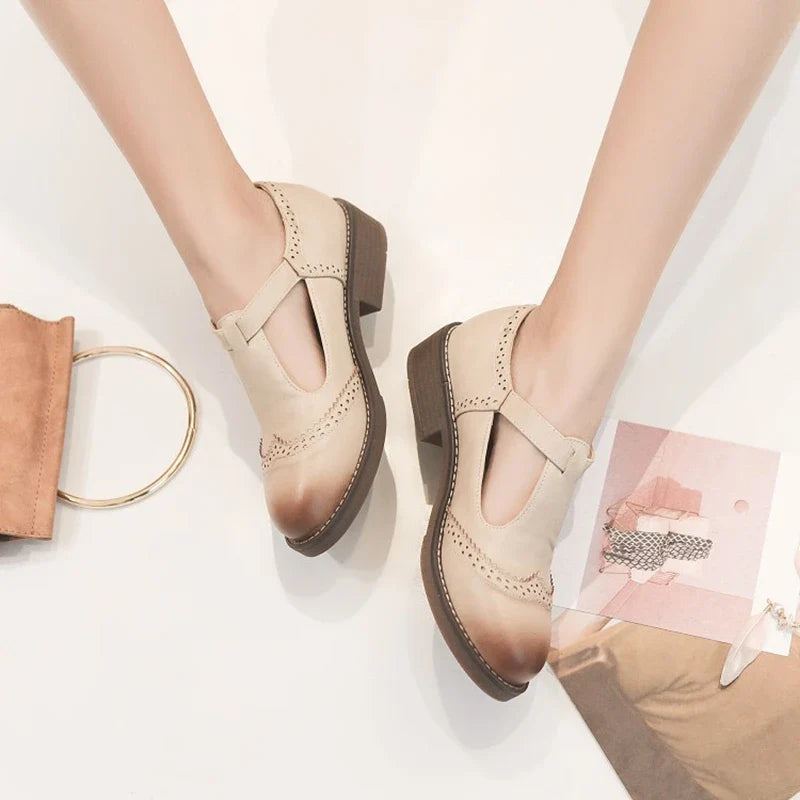 Emilia® | Vegan Leren Orthopedische Schoenen
