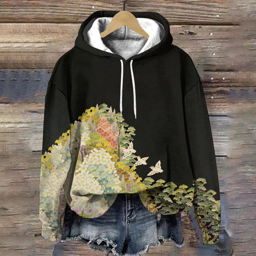 FENJA® | Sweatshirt met bloemendruk