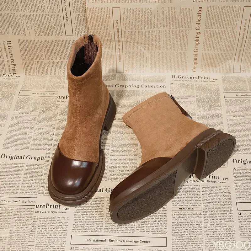 Walburga® | Robuuste laarzen met rits