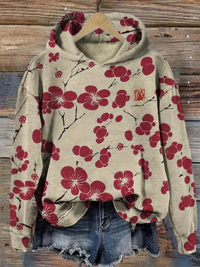 YLENA® | Sweatshirt met bloemenprint