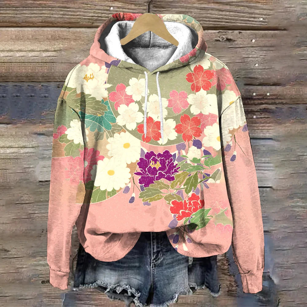 ALIRA® | Sweatshirt met bloemendruk