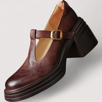 Vera - Elegante Gedessineerde Mocassin