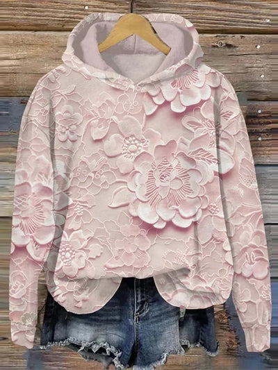 DOREA® | Sweatshirt met bloemenprint