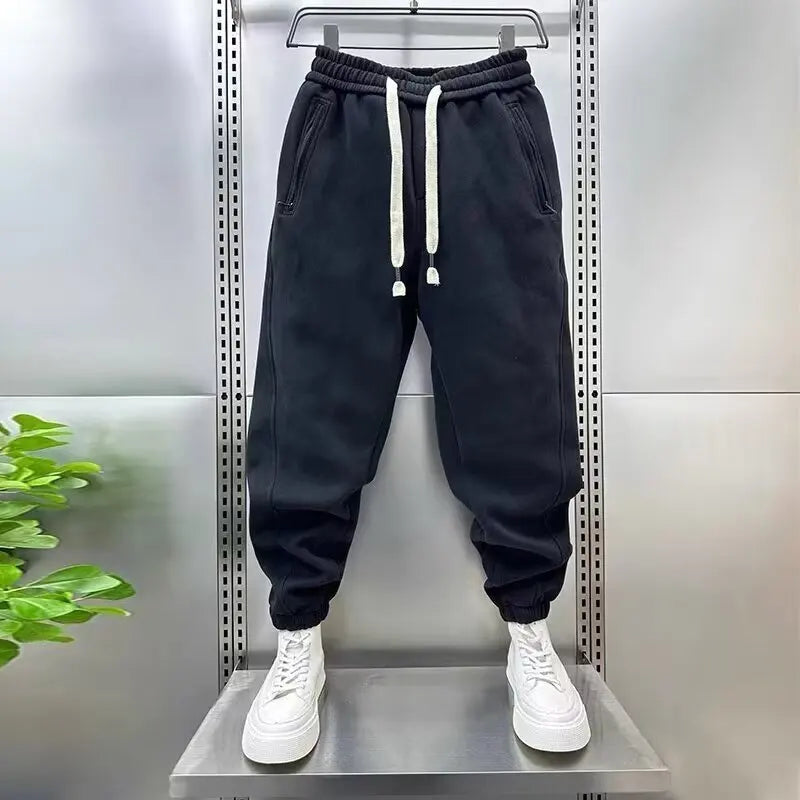 Laurent™ | Sportieve Velours Broeken
