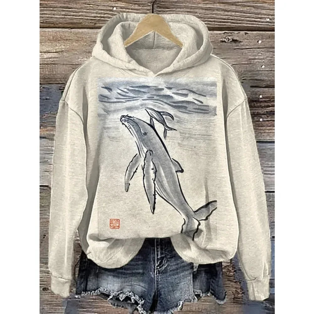 NERIA® | Sweatshirt met bloemenprint