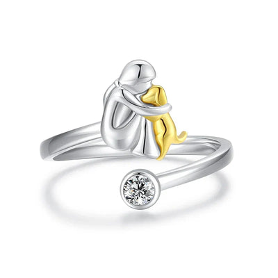 Aurora® | Ring met Hondensymbool