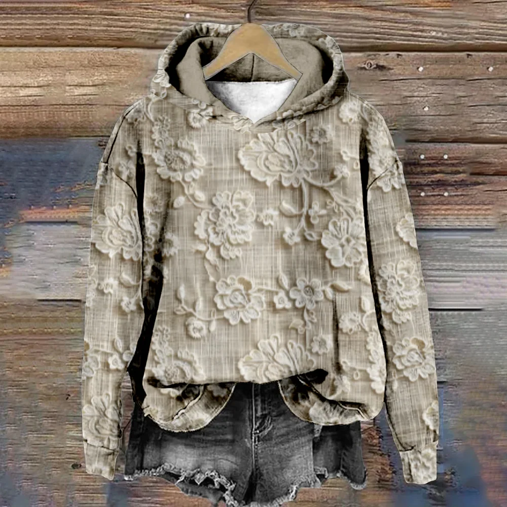 LENIA® | Sweatshirt met bloemenpatroon