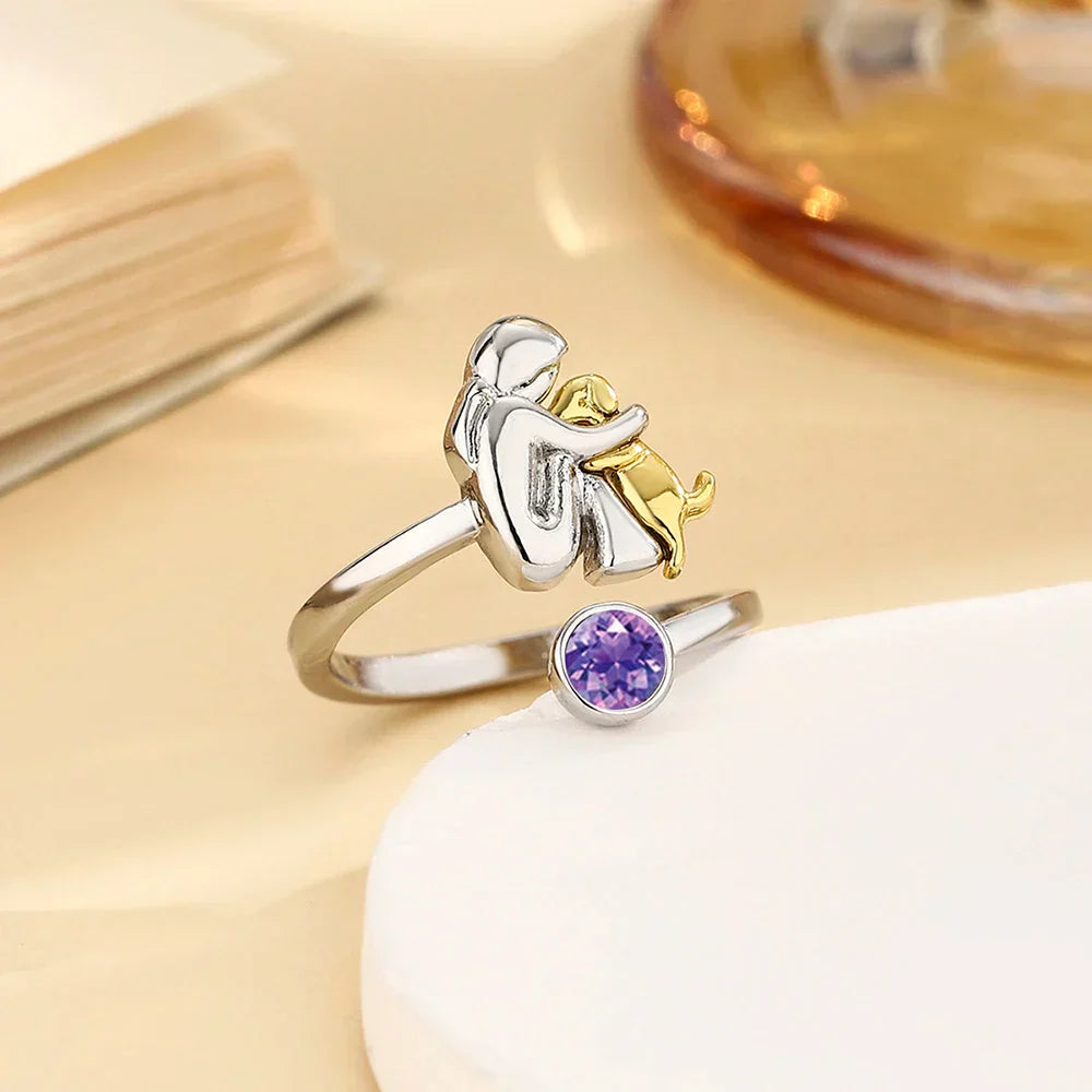Aurora® | Ring met Hondensymbool