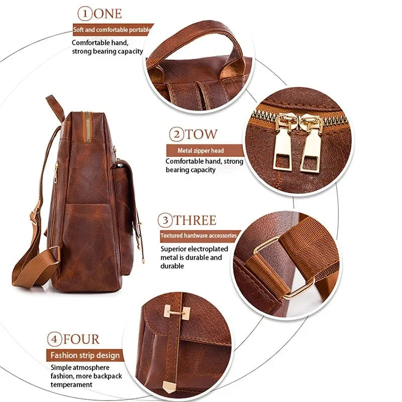 Gabriela® | Vintage Handgemaakt Leer