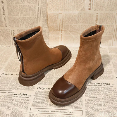 Walburga® | Robuuste laarzen met rits