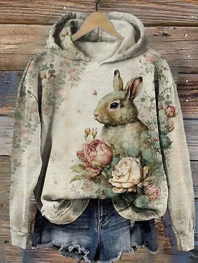 NOELA® | Sweatshirt met bloemendruk
