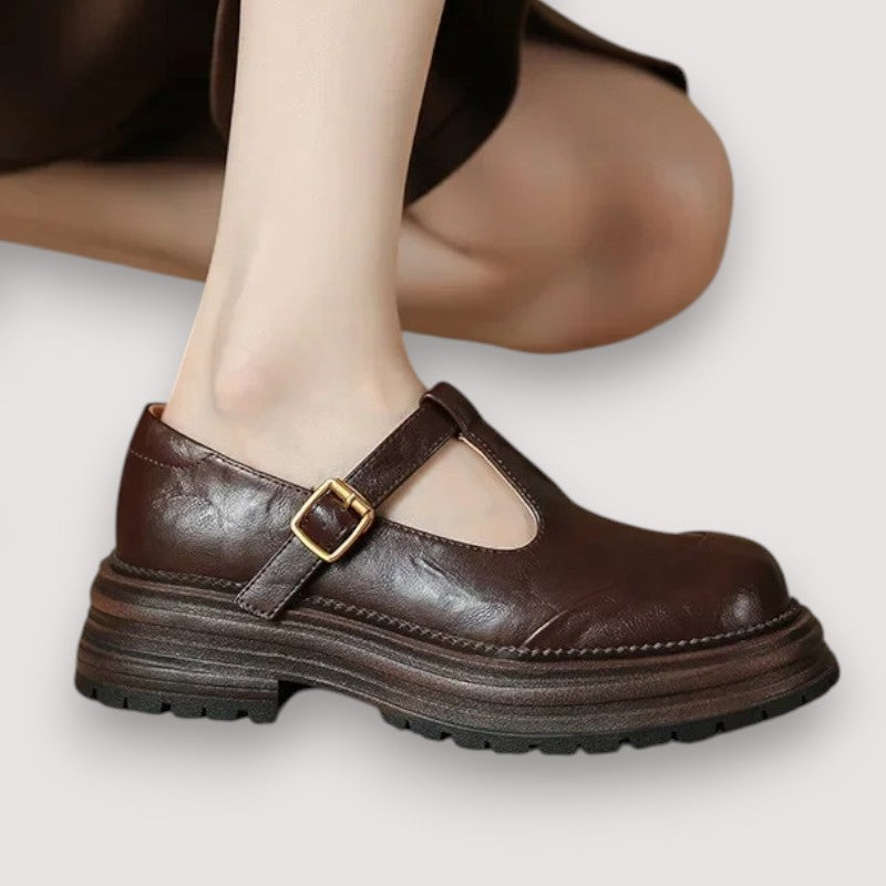 Chiara | Elegante Mary Jane schoenen van hoogwaardig leer