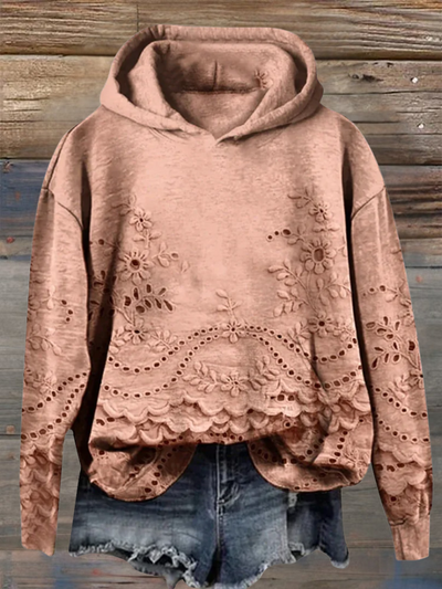 MARLA® | Sweatshirt met bloemenpatroon
