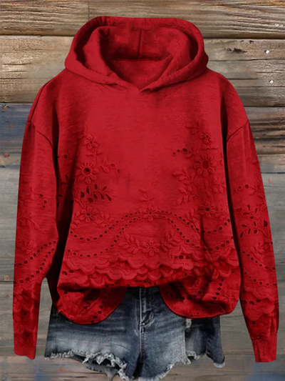 MARLA® | Sweatshirt met bloemenpatroon