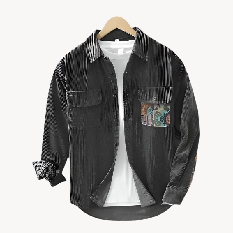 Luca™ | Elegante en comfortabele ribbelshirt