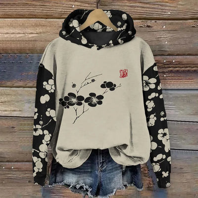 YLENA® | Sweatshirt met bloemenprint