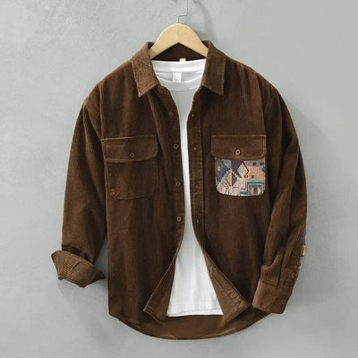 Luca™ | Elegante en comfortabele ribbelshirt