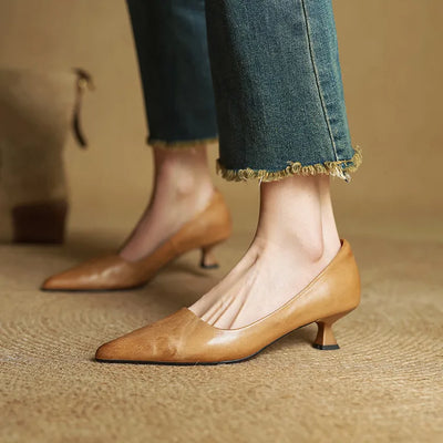 Isabella™ Pumps van echt leer