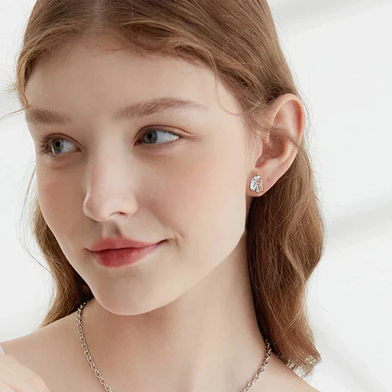 Addison® | Kat-icoon Oorbellen