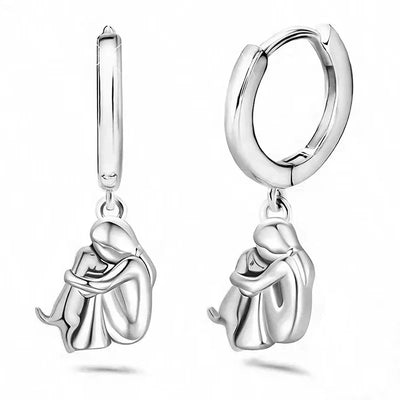 Millie® | Oorbellen met Hondensymbool (Ronde Sluiting)