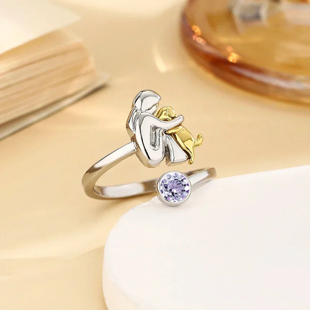 Aurora® | Ring met Hondensymbool