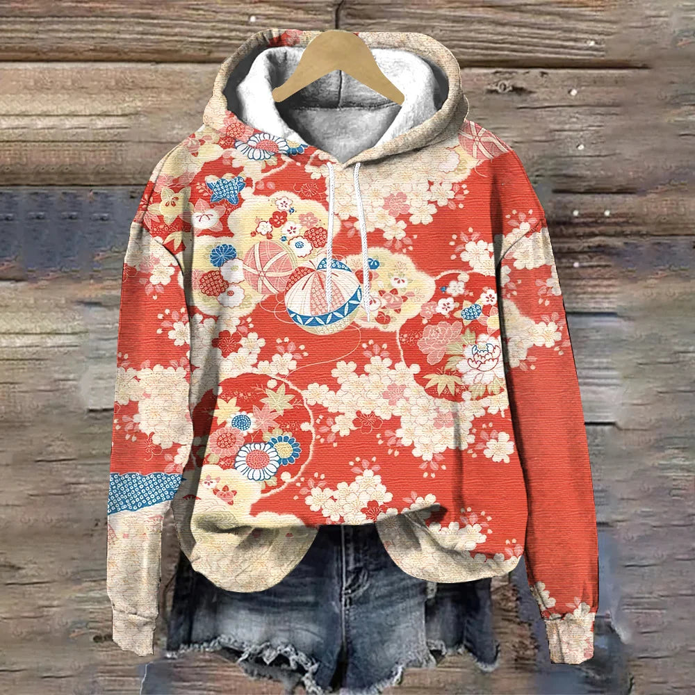 ALIRA® | Sweatshirt met bloemendruk