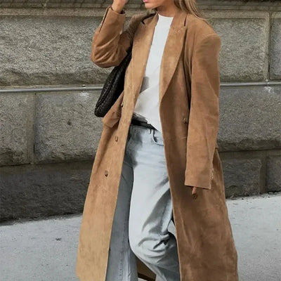 Lea® | Trenchcoat van Suède
