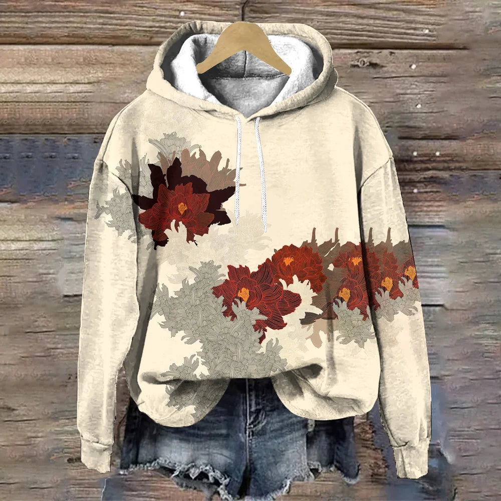 FENJA® | Sweatshirt met bloemendruk