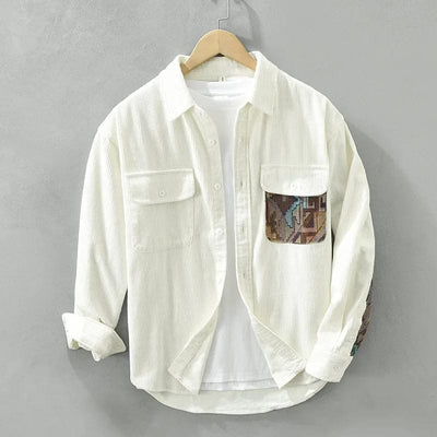 Luca™ | Elegante en comfortabele ribbelshirt