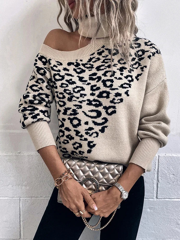 Leopard™ | Oversized Leopard Trui