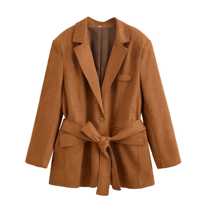 Anja® | Trenchcoat van Suède