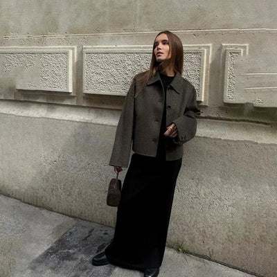 Malene® | Trenchcoat van Suède