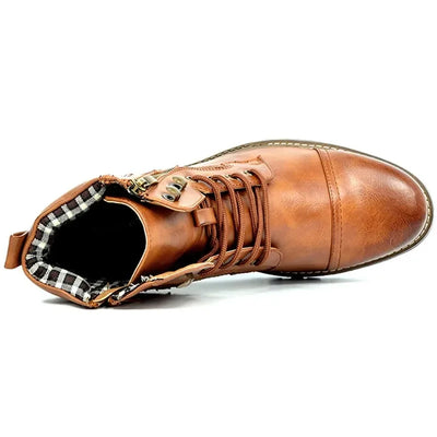 Kevin® | Lederen Veterschoenen