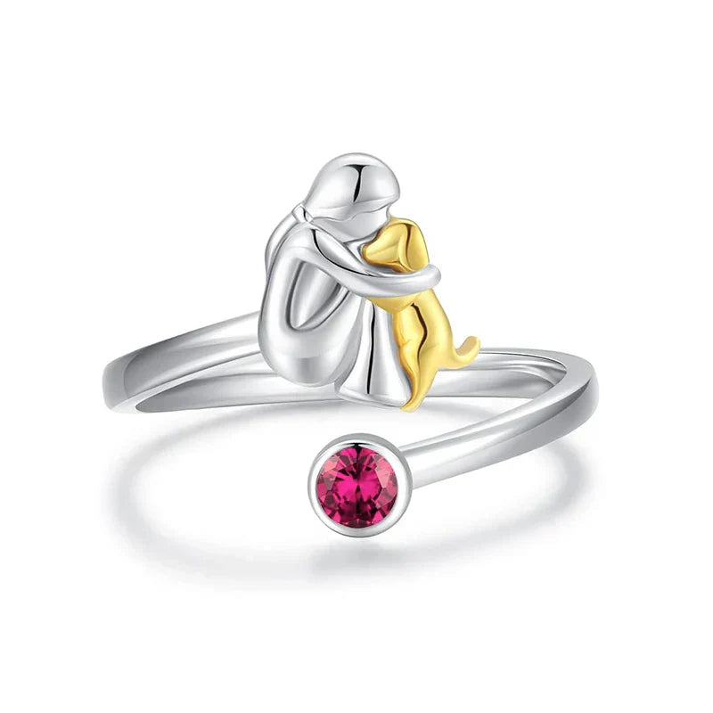 Aurora® | Ring met Hondensymbool