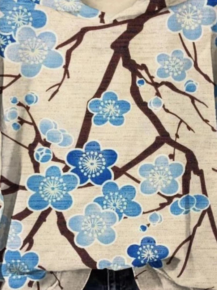 TILDA® | Sweatshirt met bloemenprint