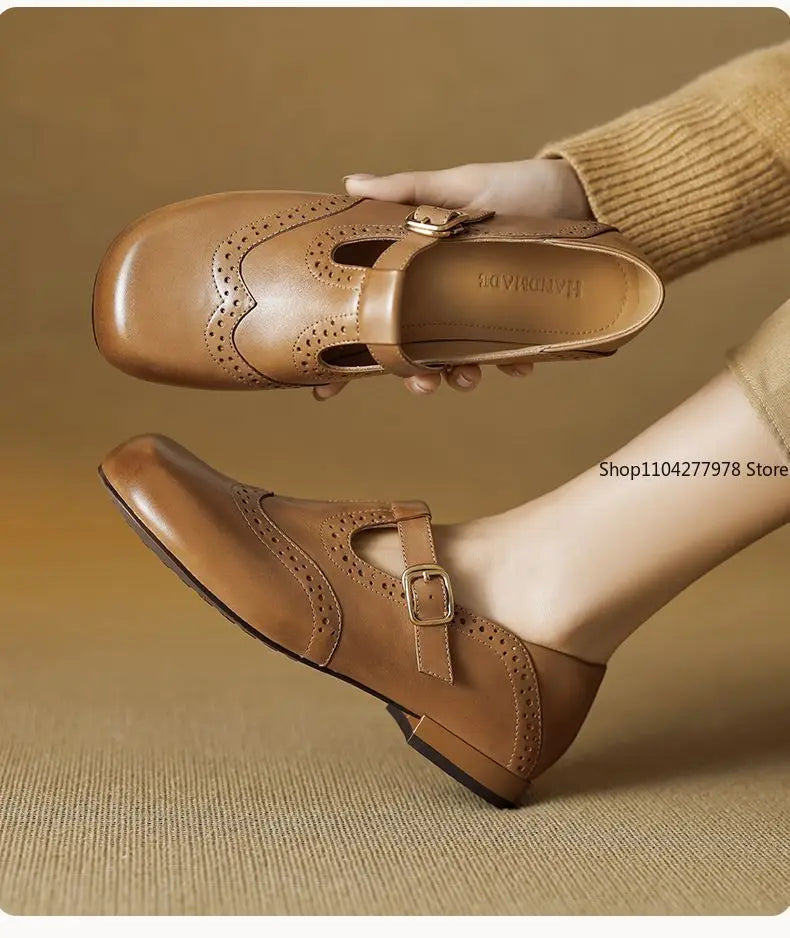 Anneliese® | Vegan Leren Orthopedische Slippers