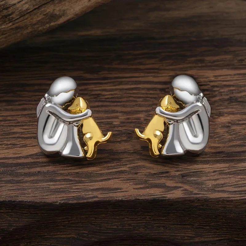 Layla® | Oorbellen met Hondensymbool