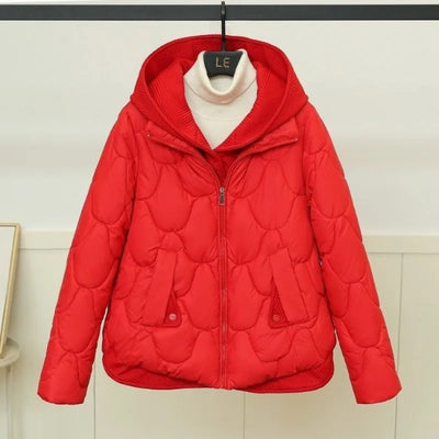 Elisabeth® | Stijlvolle jas met capuchon in twee delen.