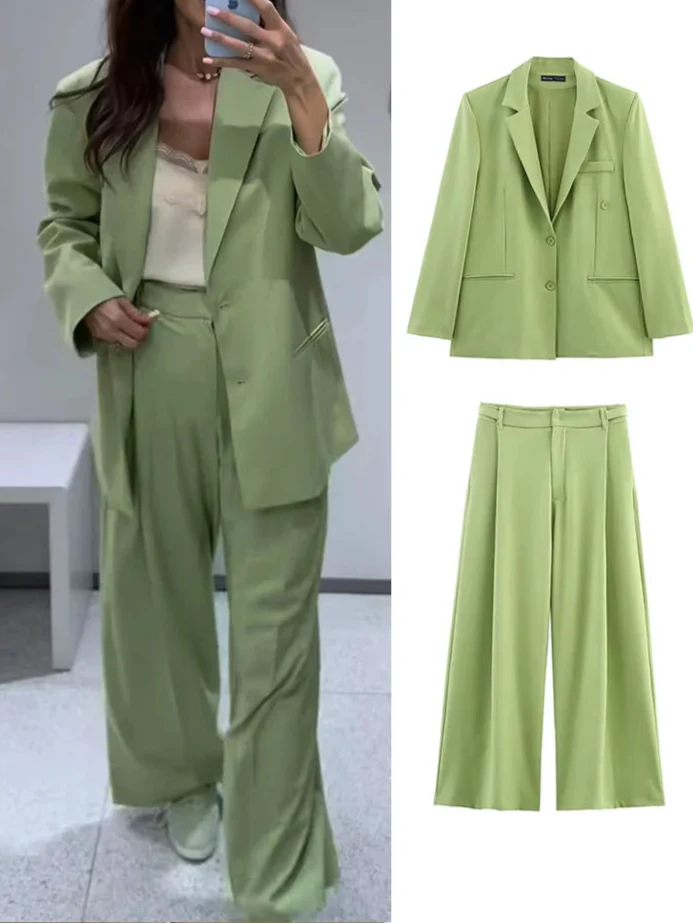 Katrin® | Dames Twee-delig Set – Tijdloze Elegantie en Moderne Kracht