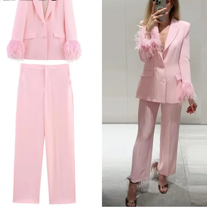 Monika® | Dames Twee-delig Set – Tijdloze Elegantie en Moderne Kracht