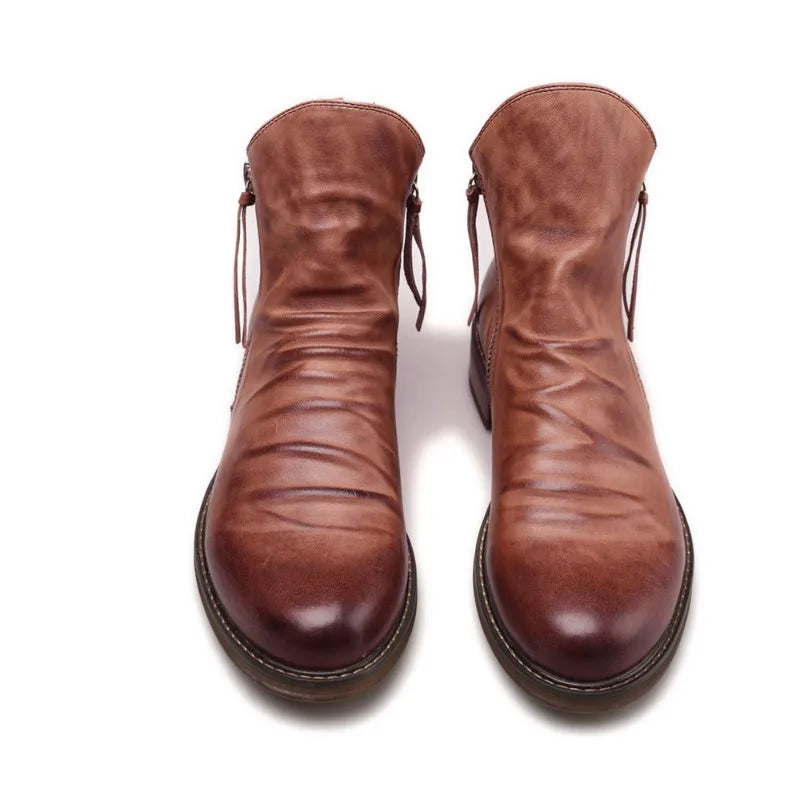 Owens™ | Chelsea Boots van Leer