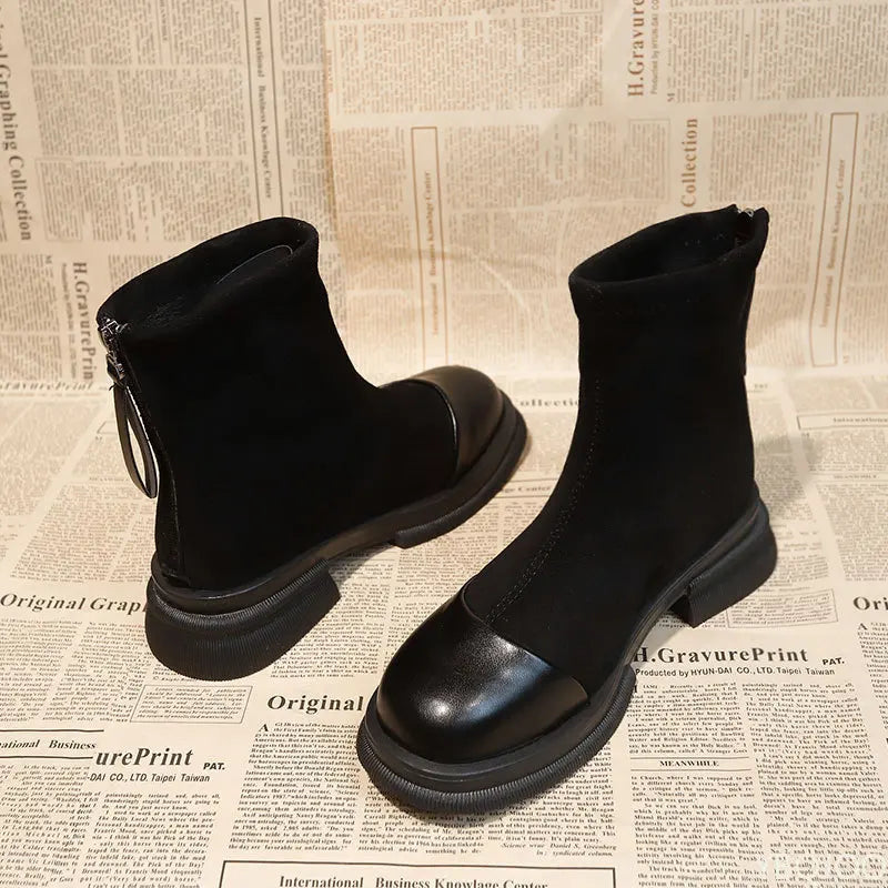 Walburga® | Robuuste laarzen met rits